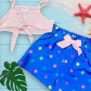 Girls cute summer outfit size4